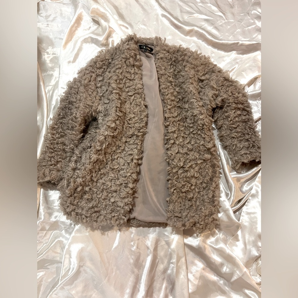 Fluffy jacket